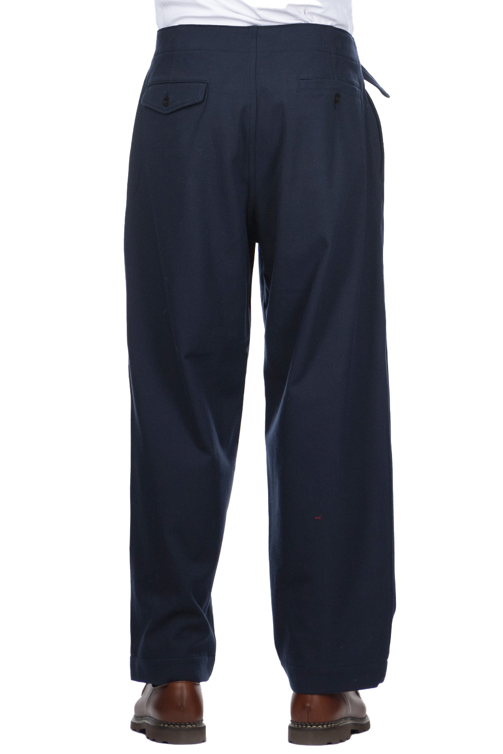 ts(s) - THERMOLITE Stretch Cloth D-ring Belted Pants-Navy